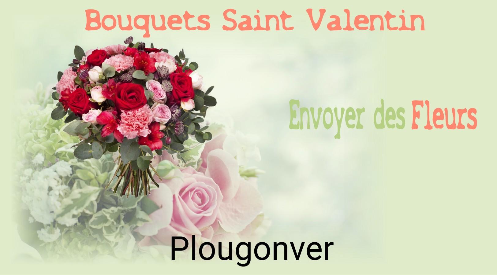 Roses de Saint-Valentin livrées à Plougonver
